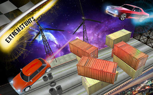 Space Car Stunt Drive 2018: Real Speed Bump Racing screenshot 9