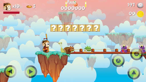 Super Monkey Rush World Runner Mobil Platform Game screenshot 7
