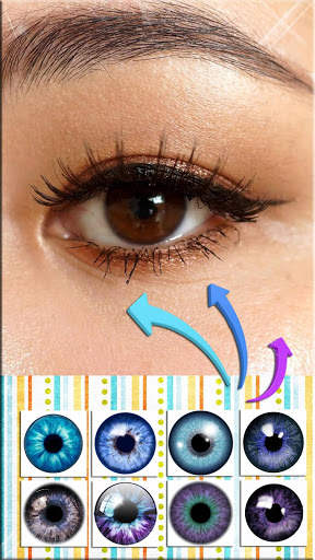Baguhin ang Kulay ng Mata 👁 Larawan ng Software screenshot 4
