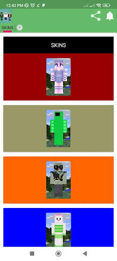 Skin Plant Zombies Minecraft screenshot 1