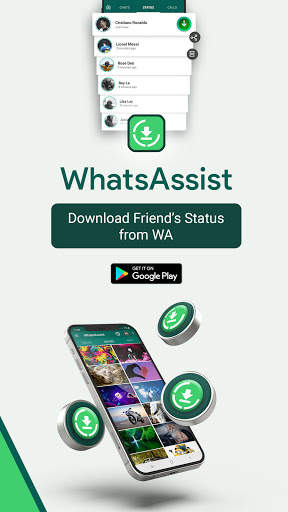 WhatsAssist: Status Saver App 10 تصوير الشاشة