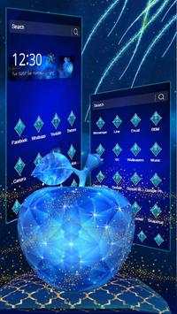 3D Crystal Apple Launcher Theme screenshot 3