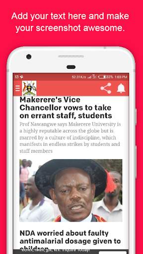 MY UGANDA APP screenshot 1