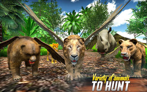 Flying Wild Animals Survival screenshot 6