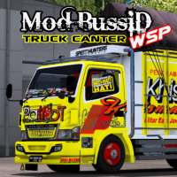 Mod Bussid Truck Canter WSP logo
