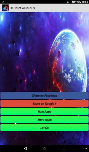 Planet Live Wallpapers - Screen Lock, Sensor, Auto screenshot 7