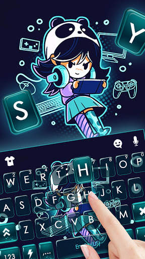 Gamer Keyboard Background screenshot 2