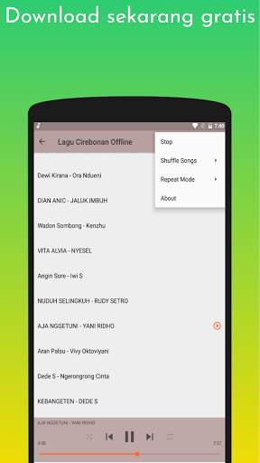 Lagu Cirebonan Offline screenshot 7