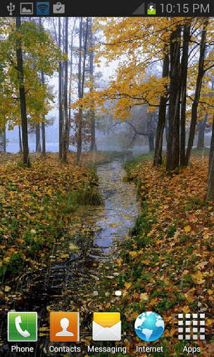 Rainy Autumn Live Wallpaper screenshot 2
