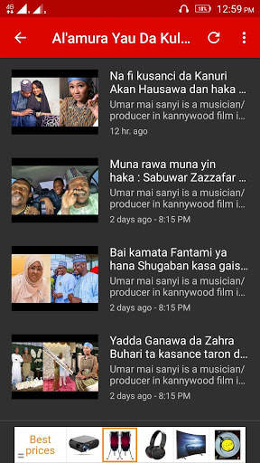 Tsakar Gida: Labarai, Nishadi & Kannywood TV screenshot 4