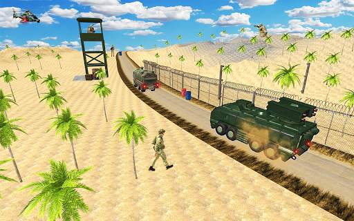 Army Truck Driving USA Simulator 3D Military games screenshot 3