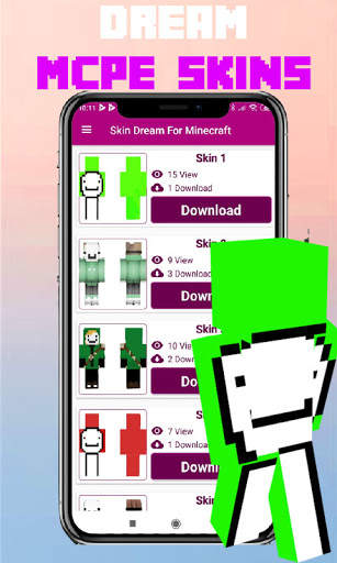 Dream Skins For Minecraft PE screenshot 2