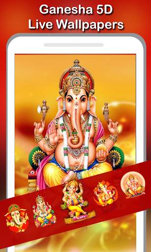 5D Ganesh Live Wallpaper screenshot 1