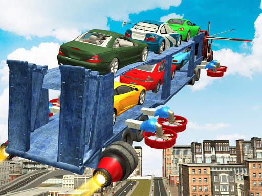 Flying Car Transport Truck 3D screenshot 7
