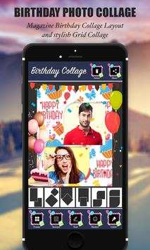 Happy Birthday Photo Collage screenshot 3
