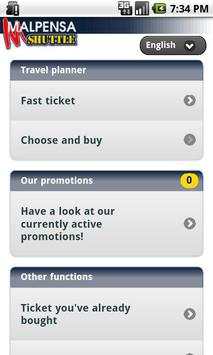 MXP Shuttle Mobile screenshot 1