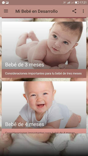 Mi Bebé en Desarrollo 3 تصوير الشاشة