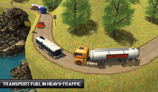 Oil Tanker Truck Driving Game screenshot 13