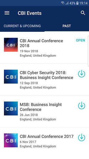 CBI Events screenshot 2