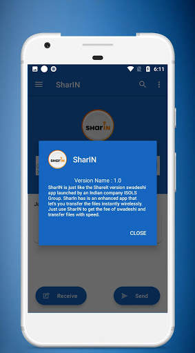 SharIN - File Sharing & Data Transfer App screenshot 3