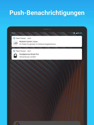 Sendungsverfolgung - DHL, Hermes, DPD, UPS, GLS screenshot 4