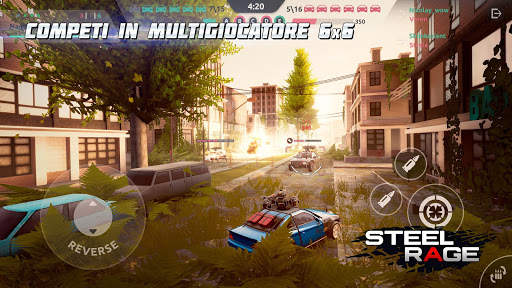 Steel Rage: Mech Cars PvP War screenshot 3