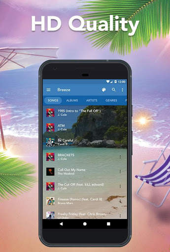 Breeze Music Player screenshot 2