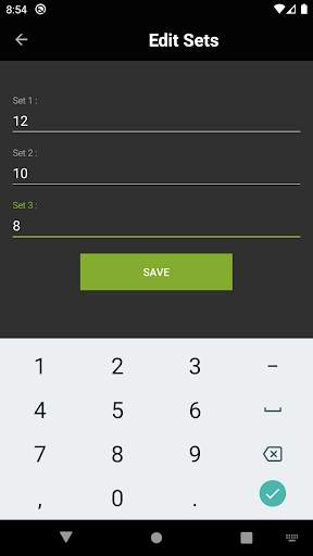 Gym Coach App screenshot 5