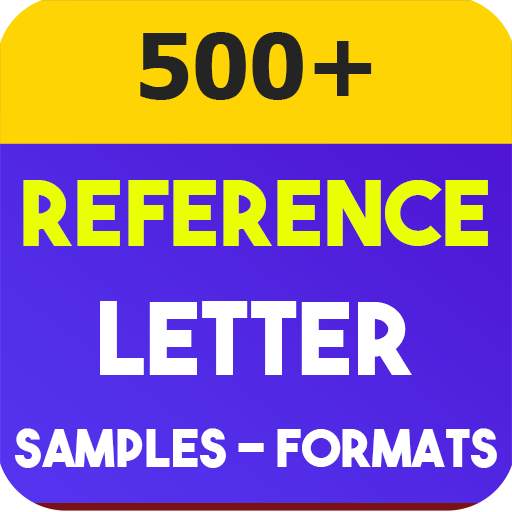 500  Free Reference Letter Samples/Formats 3.0