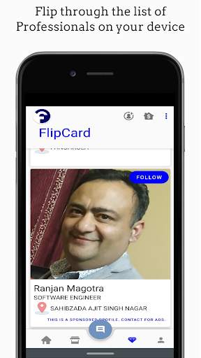 FlipCard - Real Social Media Network screenshot 3