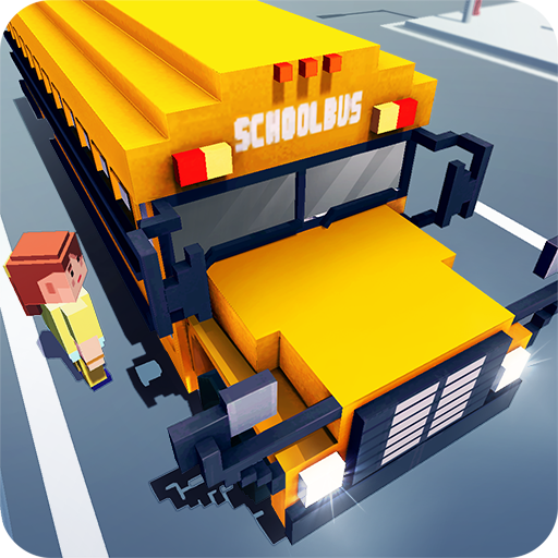 bas sekolah simulator: dunia blocky icon