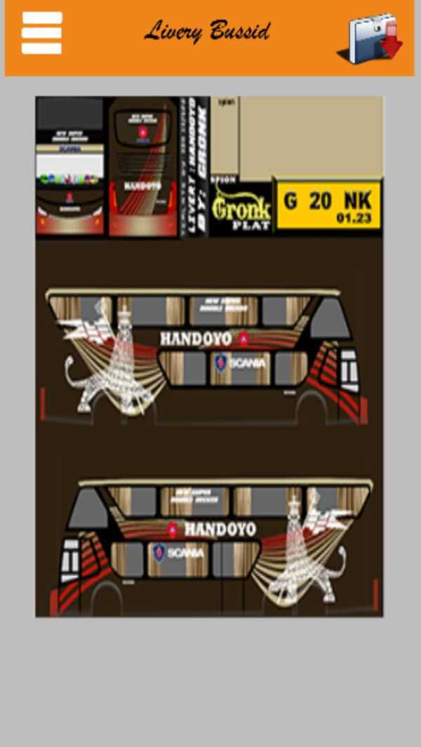Livery Bus Simulator Indonesia - BUSSID screenshot 4