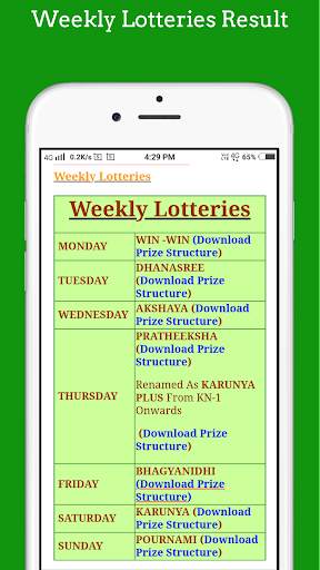 Kerala Online Lottery Results screenshot 6