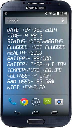 System Status screenshot 1