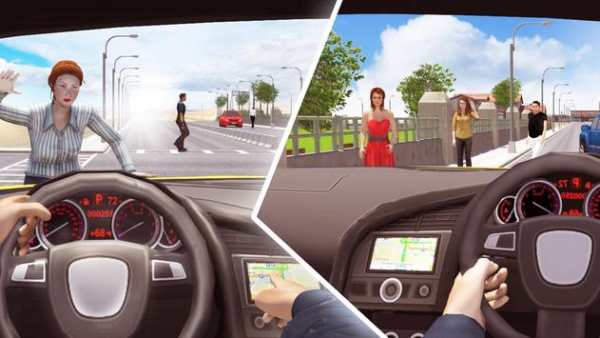 Taxi Games - Taxi Driver 3D screenshot 1