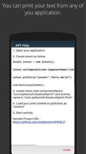 Simple Bluetooth Printer screenshot 3