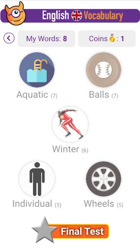 English Vocabulary Free screenshot 3