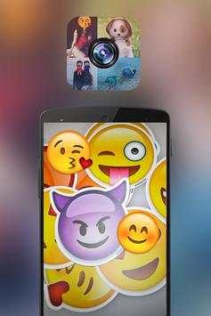 Emoji Camera Sticker Maker Pro screenshot 1