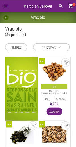 Supermarchés Match Drive screenshot 1