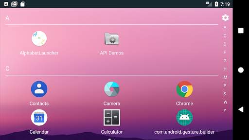 Alphabet Launcher screenshot 3