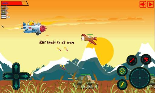 Plane Birds : Bird Defense स्क्रीनशॉट 5