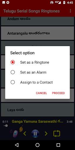 Telugu Serial Songs & Ringtones screenshot 3