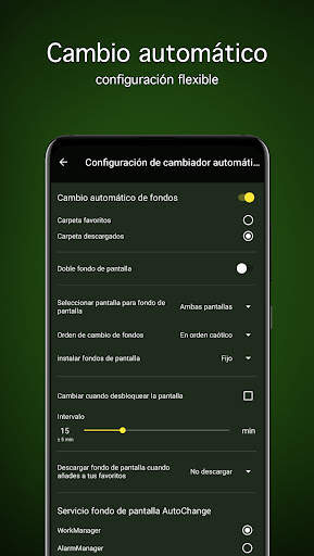 Fondos de pantalla verdes 4K screenshot 5