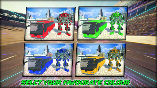 Real Bus Robot Transform - Bus Driving Simulator screenshot 5