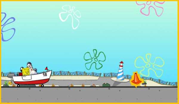 Spongbob Racing Car screenshot 2