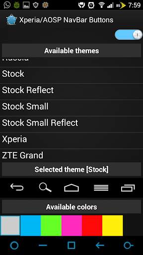 Xperia/AOSP NavBar Buttons screenshot 3