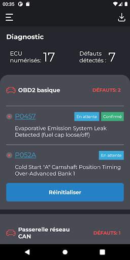 Carista OBD2 screenshot 5