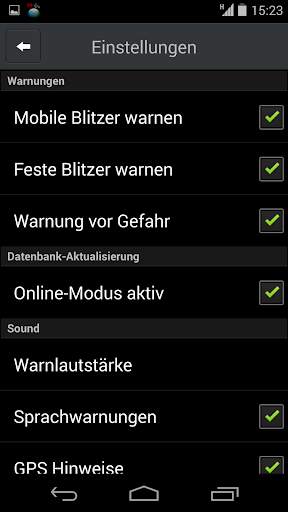 CamSam - Der Blitzerwarner screenshot 6