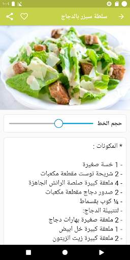سلطات بيتية (بدون نت) 6 تصوير الشاشة