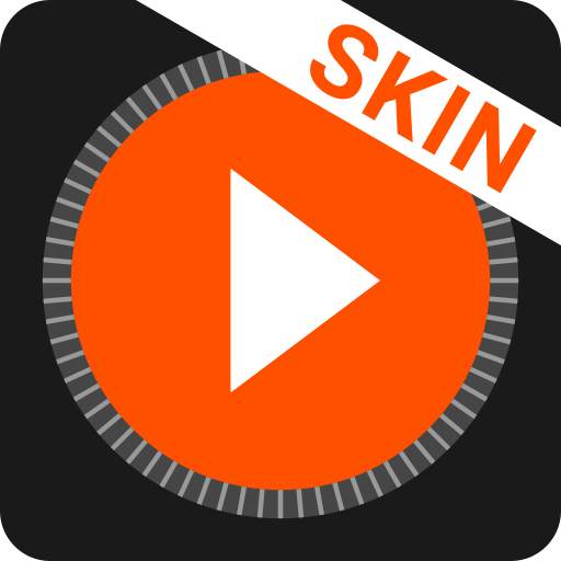 MusiX Material Dark Orange Skin for music player 1.0